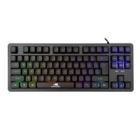 Tipkovnica BARACUDA BGK-01114 Krill, US layout, črna