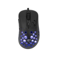 Miška WHITE SHARK GM-5013 Azrael, RGB, optički, 7200dpi, črni