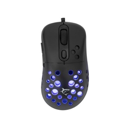 Miška WHITE SHARK GM-5013 Azrael, RGB, optički, 7200dpi, črni