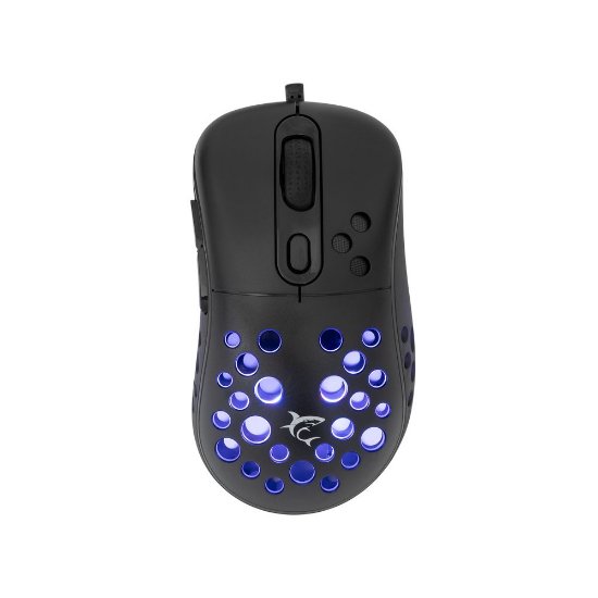 Miška WHITE SHARK GM-5013 Azrael, RGB, optički, 7200dpi, črni