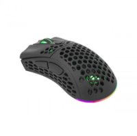 Miška WHITE SHARK Shuriken Premium Line, RGB, optički, 19000dpi, USB, črni