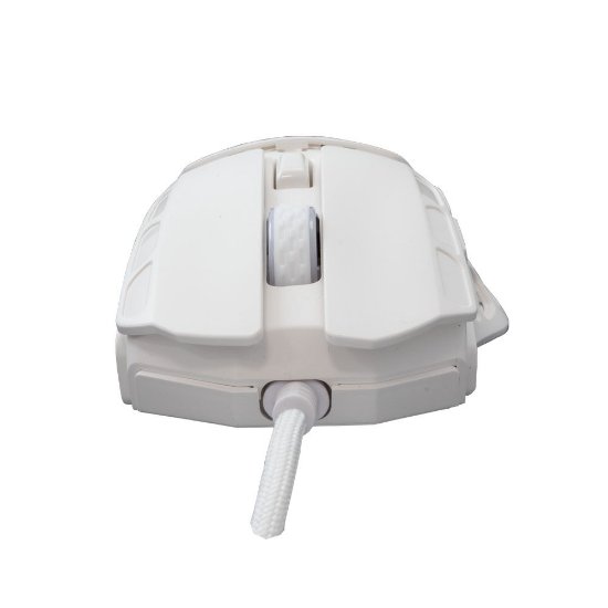Miška WHITE SHARK Ector, RGB, optički, 12400dpi, beli
