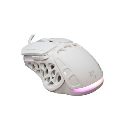 Miška WHITE SHARK Ector, RGB, optički, 12400dpi, beli