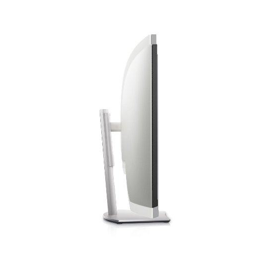 Premium monitor 32" DELL S3221QSA, 4K UHD, VA, 60Hz, 4ms, 300cd/m2, 3000:1, ukrivljen, crno/sivi