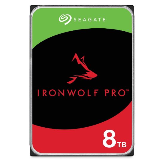 Trdi disk 8TB SEAGATE Ironwolf Pro NAS ST8000NT001, SATA3, 256MB cache, 7200 okr./min, 3.5"