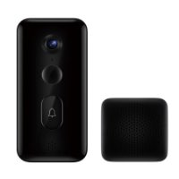 RABLJENI - Pametno bežično zvono XIAOMI Smart Doorbell 3, 2K, črno