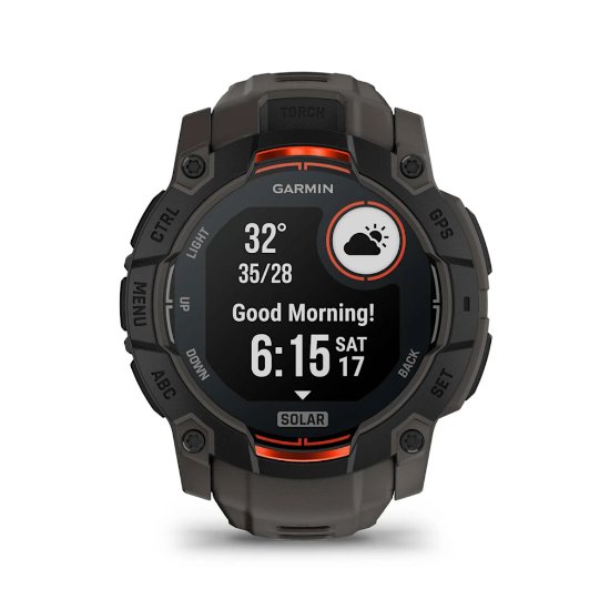 Pametna ura GARMIN Instinct 3 Solar 50mm, GPS, HR, Pametna obvestila, črni