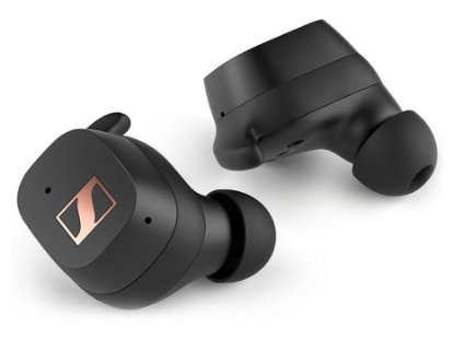 slušalke SENNHEISER CX True Wireless Sport, in-ear, brezžične, črne