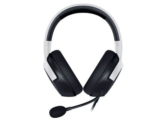 Slušalke RAZER Kaira X, za PS4/PS5, žične, bele