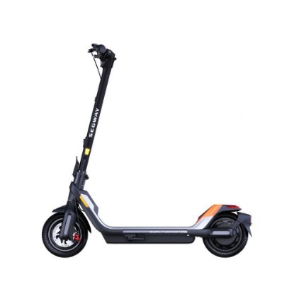 Električni skiro SEGWAY KickScooter P65E, autonomija do 65km, hitrost 25km/h, kolesa 10,5˝, sivi