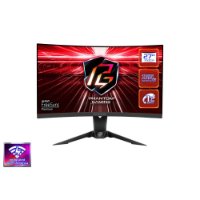 Gaming monitor 27" ASROCK PG27Q15R2A, QHD, VA, 165Hz, 1ms, 550cd/m2, FreeSync, ukrivljen, zvočnici, črni