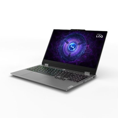 LENOVO LOQ 83GS00PNSC / Core i5 12450HX, 24 GB, 1 TB SSD, nVidia GeForce RTX 4060, 15,6" FHD 144 Hz IPS, brez operacijskega sistema, sivi
