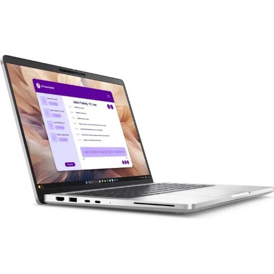 Prenosnik DELL Pro 14 Plus / Core Ultra 5 238V, 32 GB RAM, 512 GB SSD, Intel Arc grafika, 14" WUXGA IPS zaslon, Windows 11 Pro, srebrnAsk ChatGPT