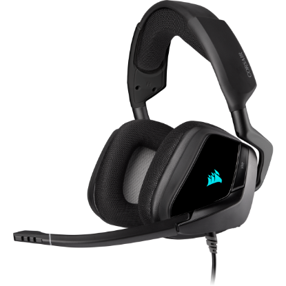 Slušalke CORSAIR Void RGB Elite Premium Gaming, mikrofon, črne