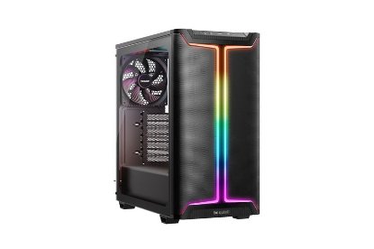 Ohišje BE QUIET Pure Base 501DX, ATX, s steklenim oknom, črno, brez napajalnika