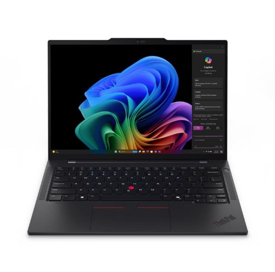 Prenosnik LENOVO ThinkPad T14s Gen 6 (21N1000SSC)Snapdragon Elite X1E-78-100, 32 GB RAM, 1 TB SSD, Qualcomm Adreno Graphics, 14" WUXGA IPS Touch, Windows 11 Pro, črne barve
