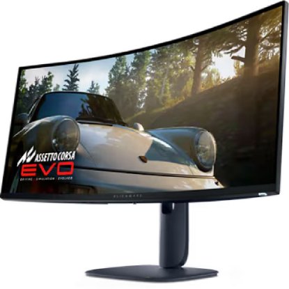 Gaming monitor 32" DELL ALIENWARE AW3425DW, UWQHD, OLED, 240 Hz, 1 ms, 250 cd/m2, FreeSync, ukrivljen, črn