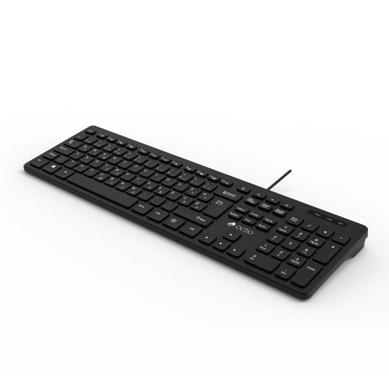 OCTIO Pro K350U žična tipkovnica (USB), črna