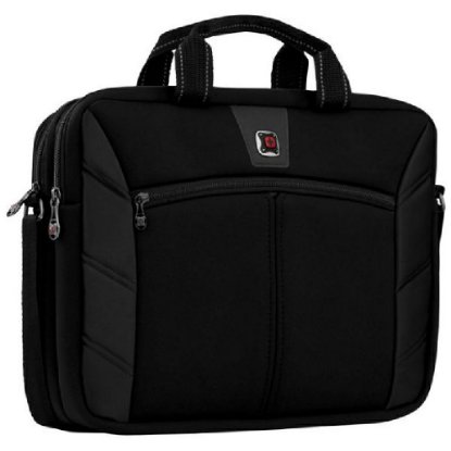 Zanesljiva poslovna torba za prenosnik – Wenger Sherpa 16", črna
