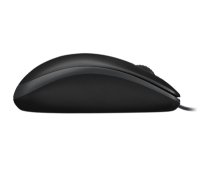 LOGITECH B100 žična optična miška, USB, črna (OEM)