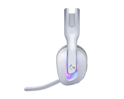 Slušalke LOGITECH Gaming G522 Lightspeed, RGB, brezžične, bele