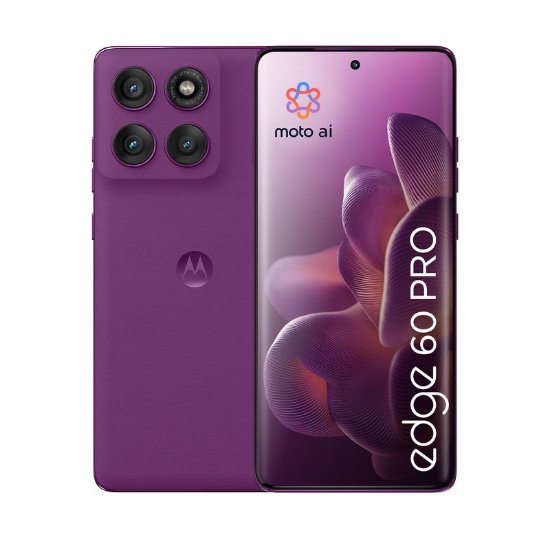 MOBITEL MOTOROLA Edge 60 Pro, 6,7", 12GB, 512GB, Android 15,vijolični + Motorola TurboPower 125W polnilec