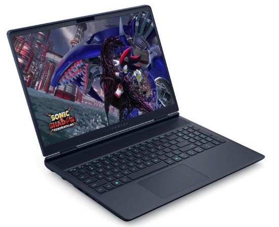 Prenosnik DELL Alienware 16X Aurora / Core Ultra 7 255HX, 32 GB, 1 TB SSD, nVidia GeForce RTX 5060, 16" WQXGA 240Hz IPS, Windows 11, modre barve