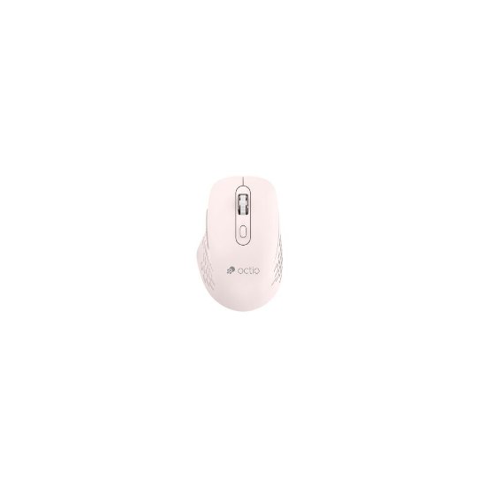 OCTIO Style M270WBT – optična brezžična miška, Bluetooth, 1600?DPI, roza