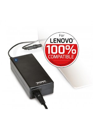 Polnilec za prenosnik PORT, za LENOVO, 90 W