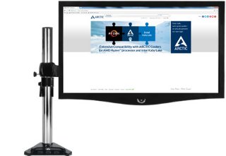 Stojalo za monitor ARCTIC Z1 Gen3, namizni nosilec, za 1 monitor, do 49"