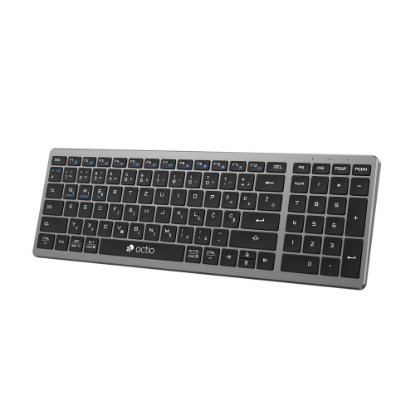 OCTIO Style K290WBT brezžična tipkovnica, Bluetooth, črna