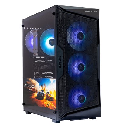 EPOCH Pulsar / Ryzen 5 7500F, 16GB DDR5, 1TB SSD NVMe, nVidia GeForce RTX 4060 Ti 8GB, WiFi, Windows 11, črno + Volan Logitech G29