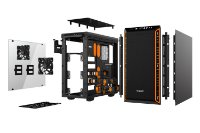 Ohišje BE QUIET Pure Base 600, ATX, s steklenim oknom, črno-oranžno, brez napajanja