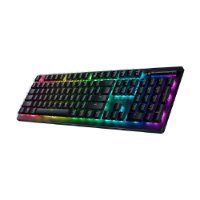 Tipkovnica RAZER Deathstalker V2 Pro, brezžična, mehanska, Red Linear Switch, RGB, US, črna