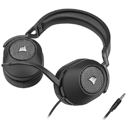 Slušalke CORSAIR HS65 Surround Gaming Wireless, brezžične, mikrofon, črne