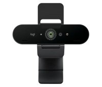 Spletna kamera LOGITECH Brio 4K, 4K UHD, USB-A/USB-C, črna