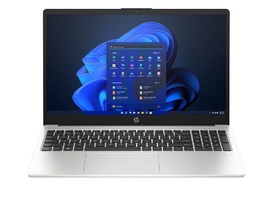Prenosnik HP 255 G10 8A670EA / Ryzen 5 7520U, 16 GB RAM, 512 GB SSD, AMD Radeon grafika, 15,6" FHD IPS zaslon, Windows 11, srebrn