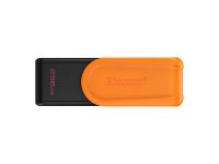 USB 3.2 pomnilniški ključek FLASH DRIVE, 256 GB, KINGSTON DataTraveler Exodia S DTXS/256GB, črno/oranžen