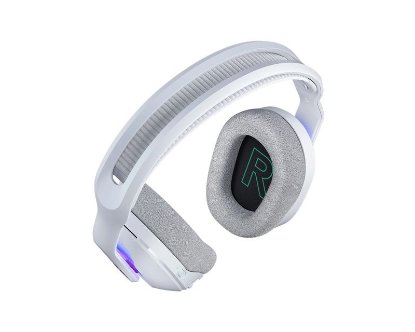 Slušalke LOGITECH Gaming G522 Lightspeed, RGB, brezžične, bele