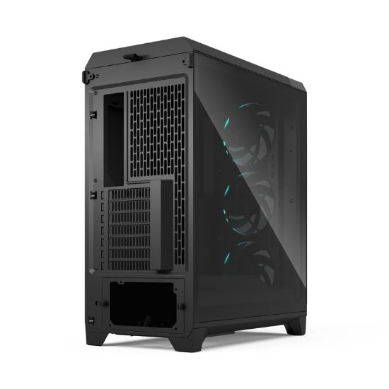Ohišje FRACTAL DESIGN Meshify 3 RGB Black TG Light Tint, E-ATX, črno, brez napajalnika