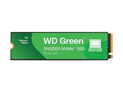 SSD 500GB WESTERN DIGITAL Green SN3000, WDS500G4G0E, M.2 NVMe, 5000/4200 MB/s