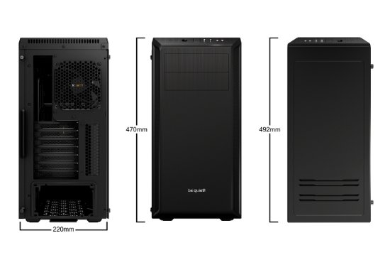 BE QUIET Pure Base 600 – Elegantno in funkcionalno ATX ohišje