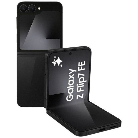 Mobilni telefon SAMSUNG Galaxy Z Flip7 FE, 6,7", 8 GB, 256 GB, Android 16, črn