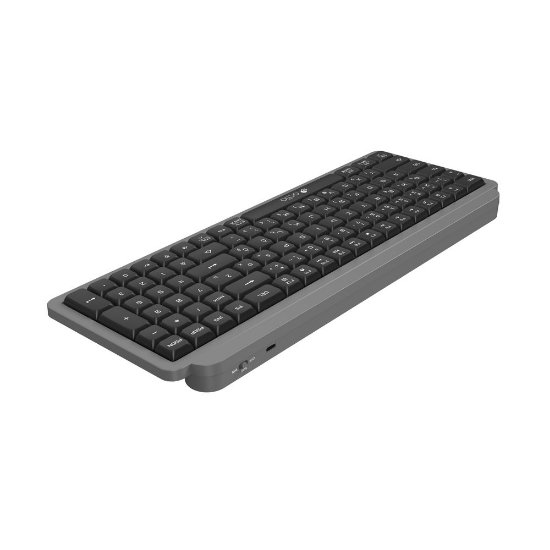 Tipkovnica OCTIO Pro K350W, brezžična, črno-siva