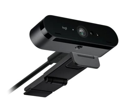Spletna kamera LOGITECH Brio 4K, 4K UHD, USB-A/USB-C, črna