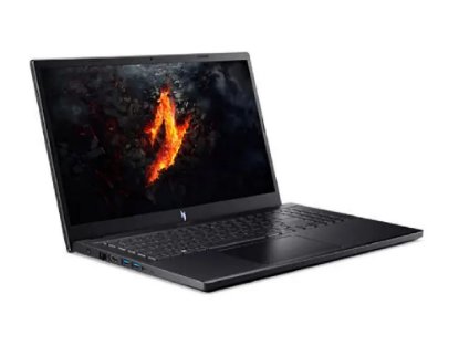 Prenosnik ACER Nitro V15 NH.QSHEX.00W / Ryzen 5 6600H, 16 GB, 512 GB SSD, nVidia GeForce RTX 3050, 15,6" FHD 165 Hz IPS, brez operacijskega sistema, črn