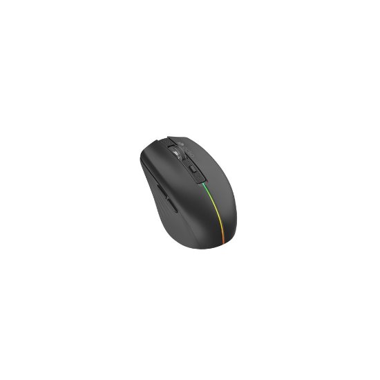 OCTIO Style M310WBT, RGB optična brezžična miška, Bluetooth, 1600?DPI, črna