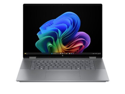 Prenosnik HP OmniBook X Flip NG AI 16-ar0008nn / Ryzen AI 7 350, 16GB, 1TB SSD, AMD Radeon grafika, 16" 2,8K 120Hz OLED zaslon na dotik, Windows 11, srebrne barve