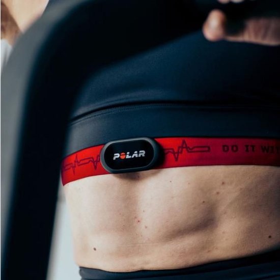 Heart rate monitor POLAR H10, crveni