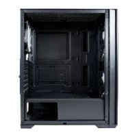 Kućište LC POWER LC-717B-ON Meshwork_L Dark, MIDI, ATX, window, crno, bez napajanja